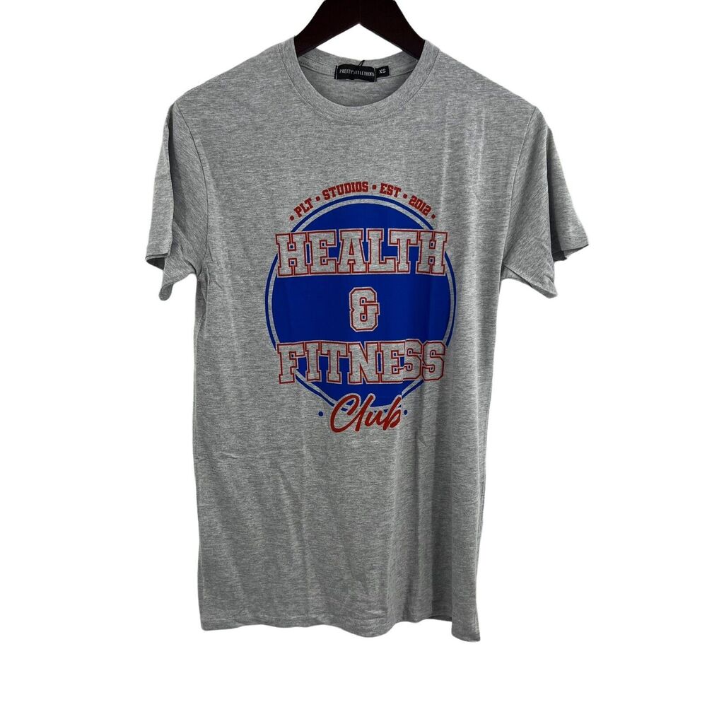 Pretty Little Thing Health & Fitness Club Tee Size XS New‎